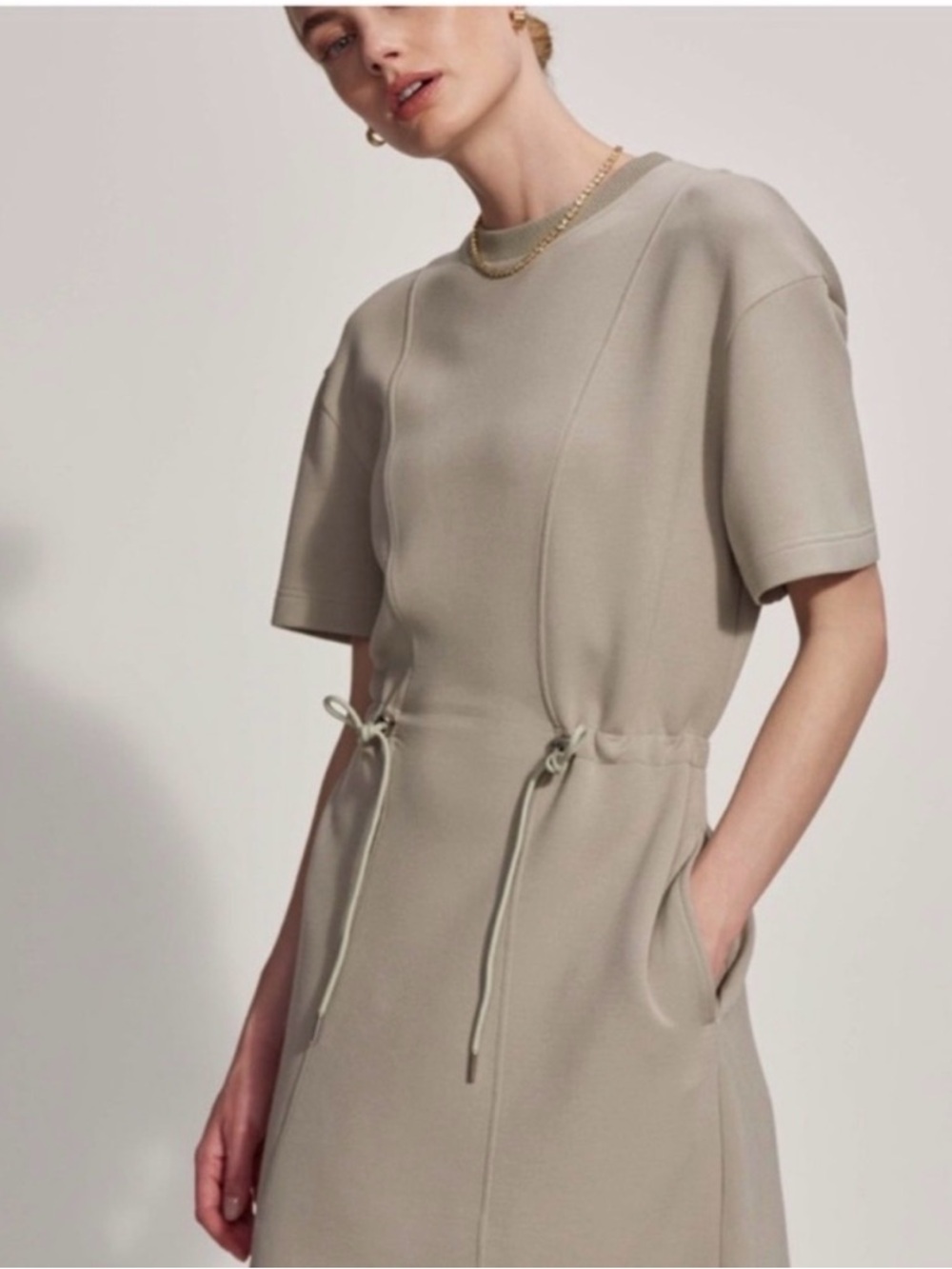 Varley Maple  Short-Sleeve  Dress XL